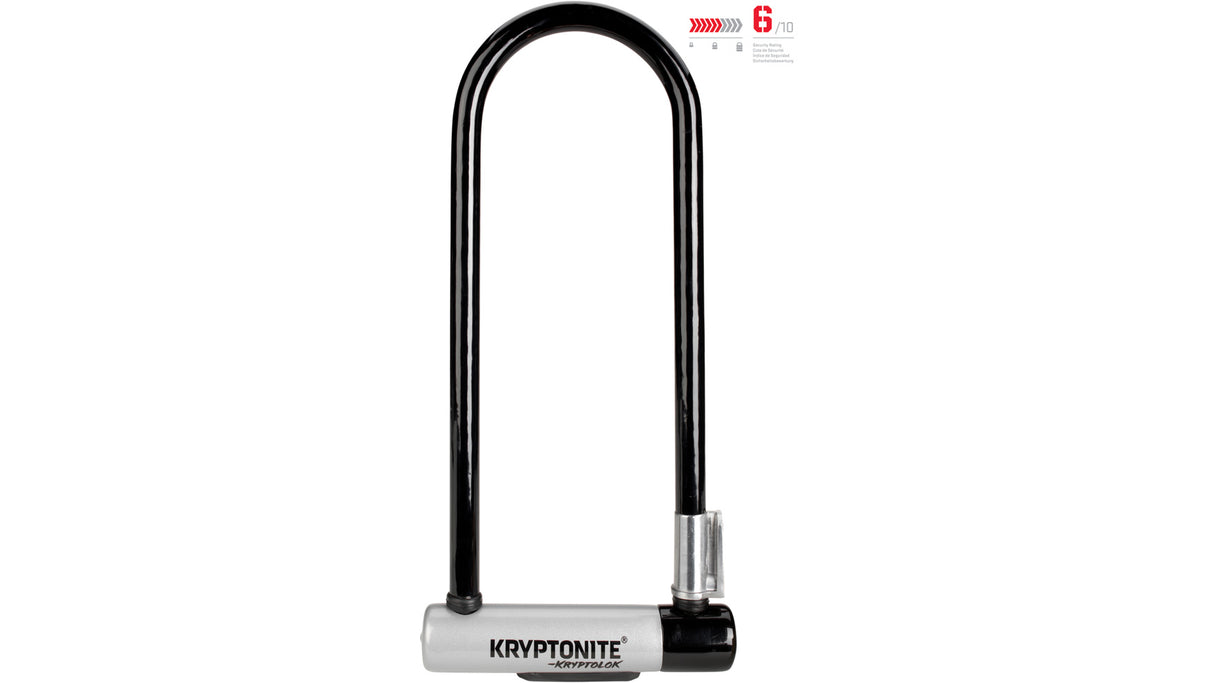 Kryptolok LS Bügelschloss - schwarz/grau