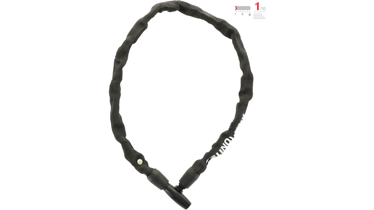 Keeper 465 Kettenschloss (65cm) - schwarz