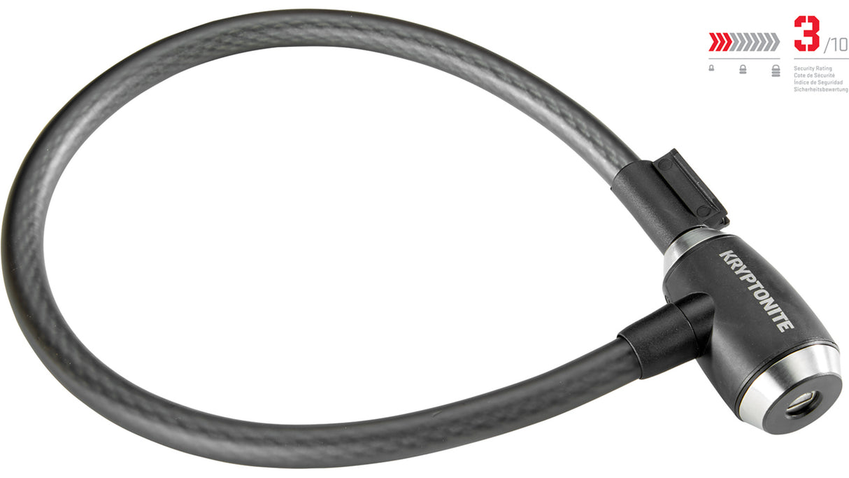 Kryptoflex™ 1565 Kabelschloss (65cm) - schwarz