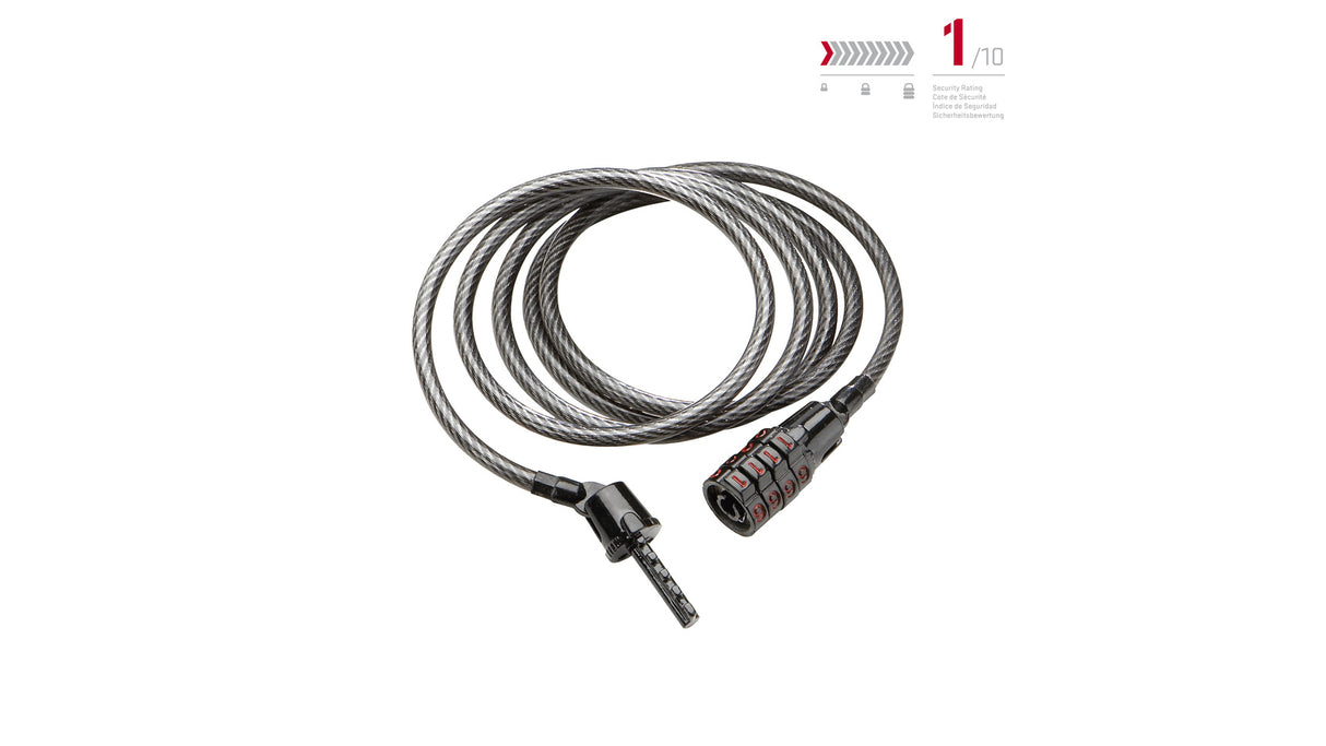 Keeper 512 Combo Cable Spiralschloss