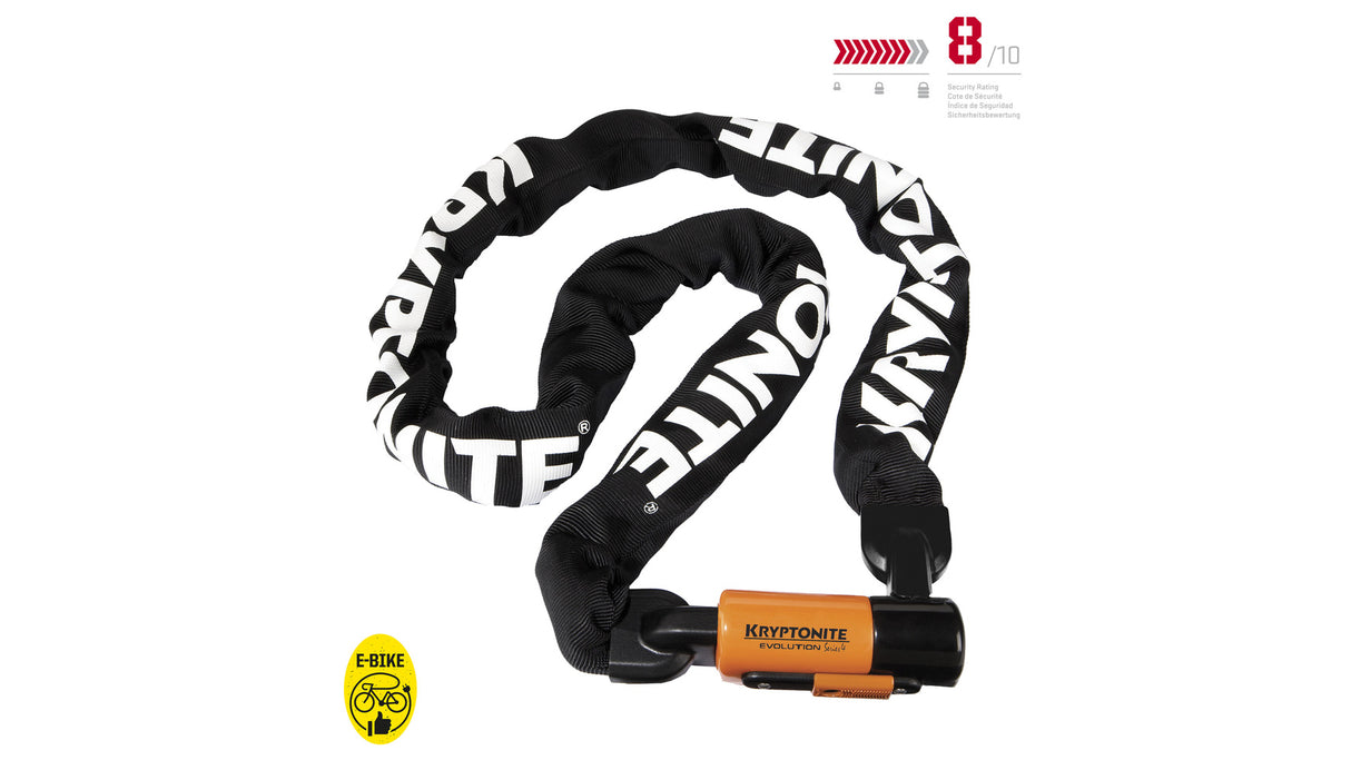 Evolution Serie 4 I.C. 1016 Kettenschloss - Schwarz/Weiß