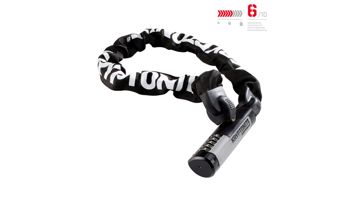 KryptoLok 990 Combo I.C. - Schwarz/Weiß