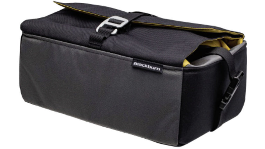 Grid Basket Bag - black