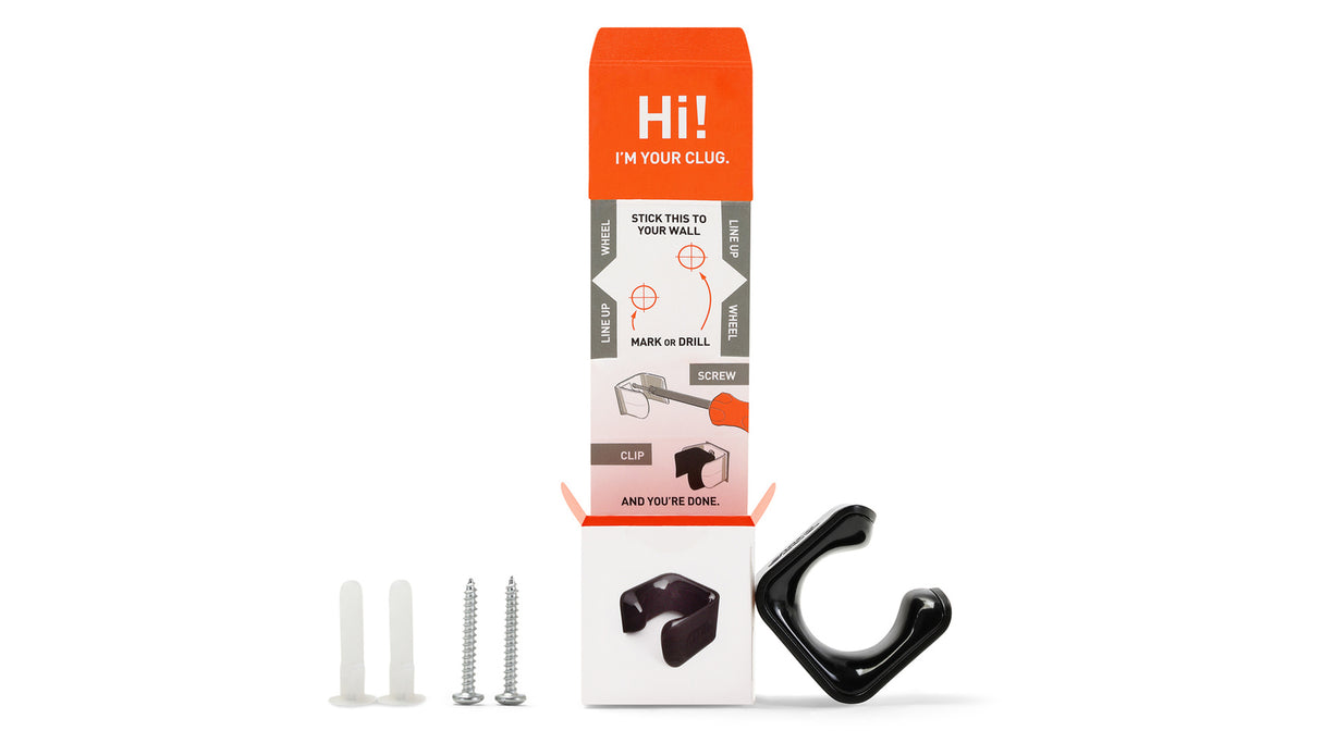 Clug schwarz/schwarz roadie S