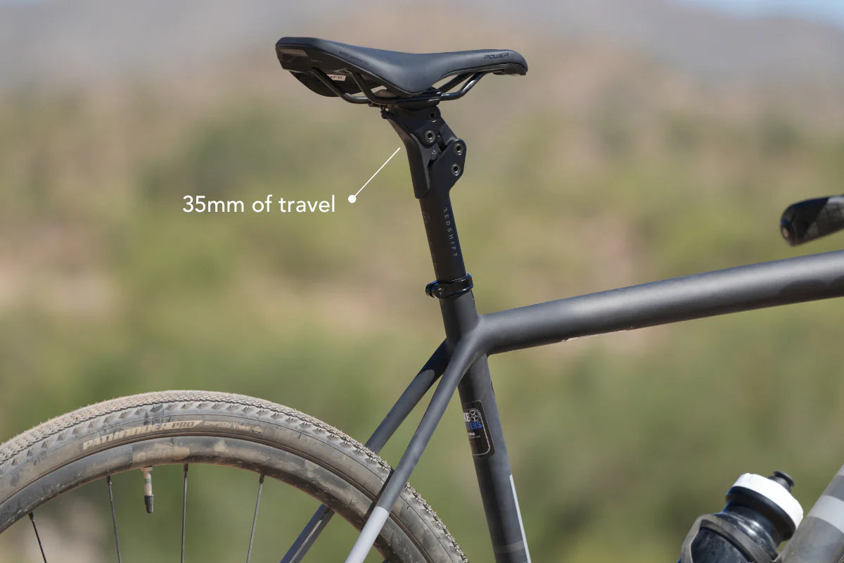 ShockStop PRO Sattelstütze, Endurance 27,2 x 350 mm - schwarz