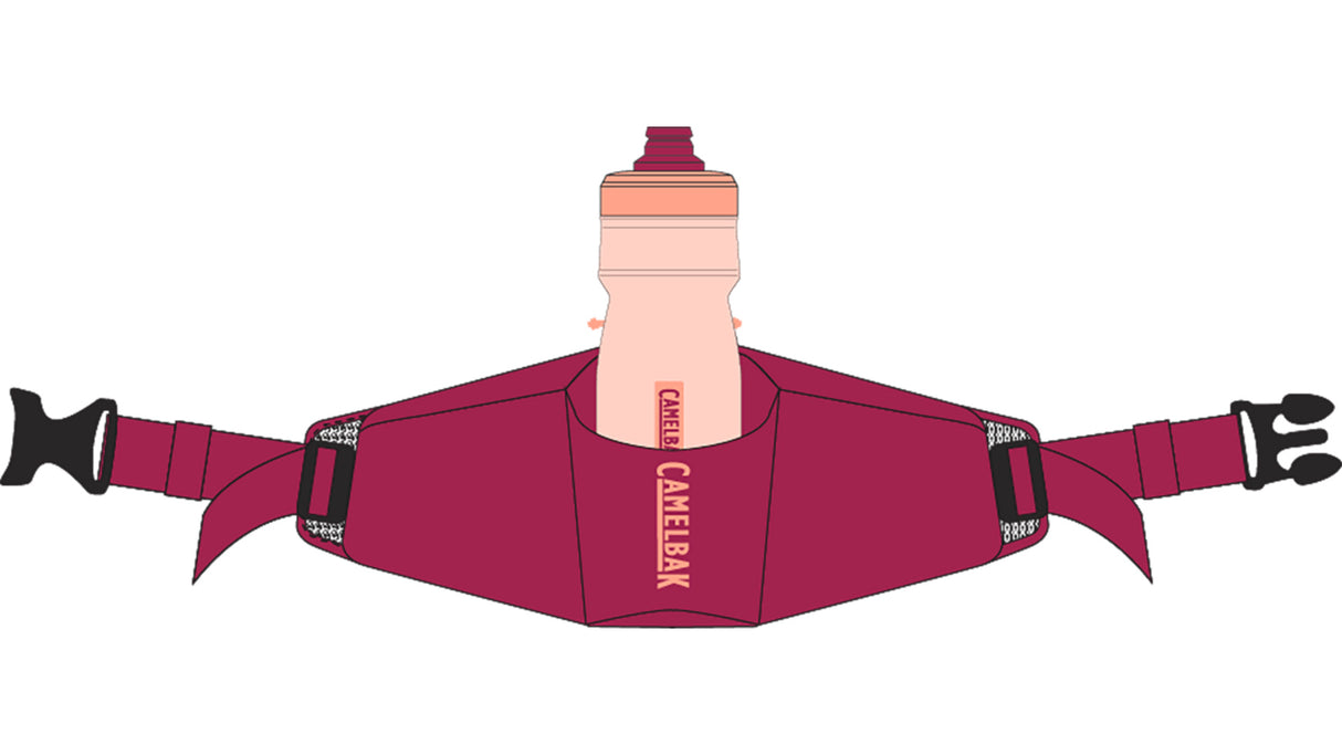 Podium Flow 2 Waist Pack - berry