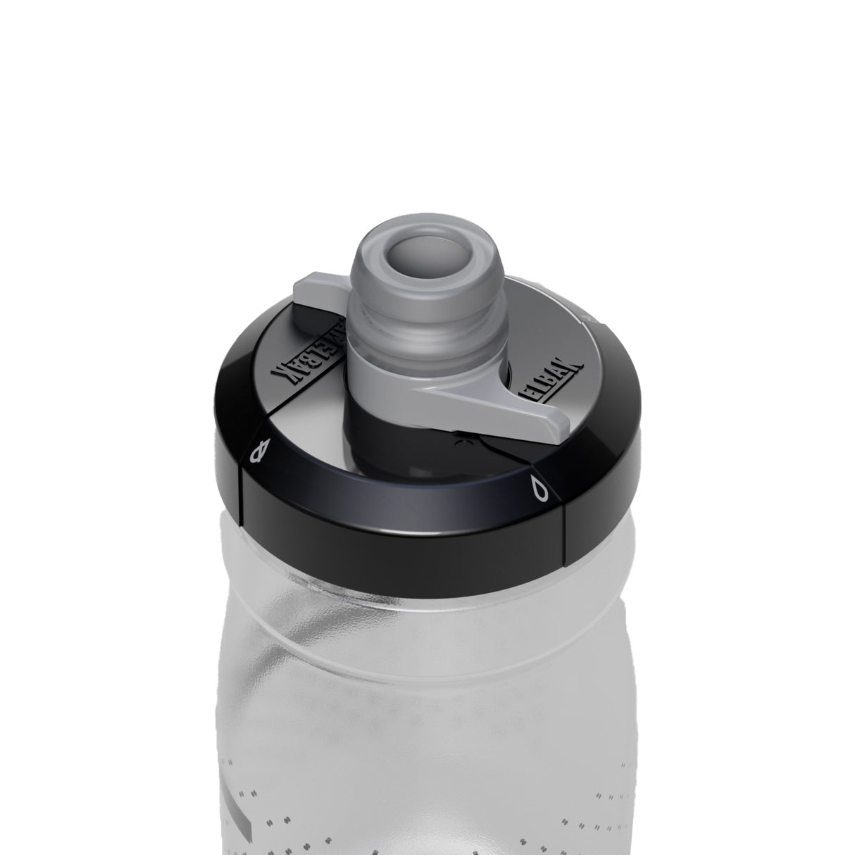 Podium Trinkflasche 440 ml - carbon