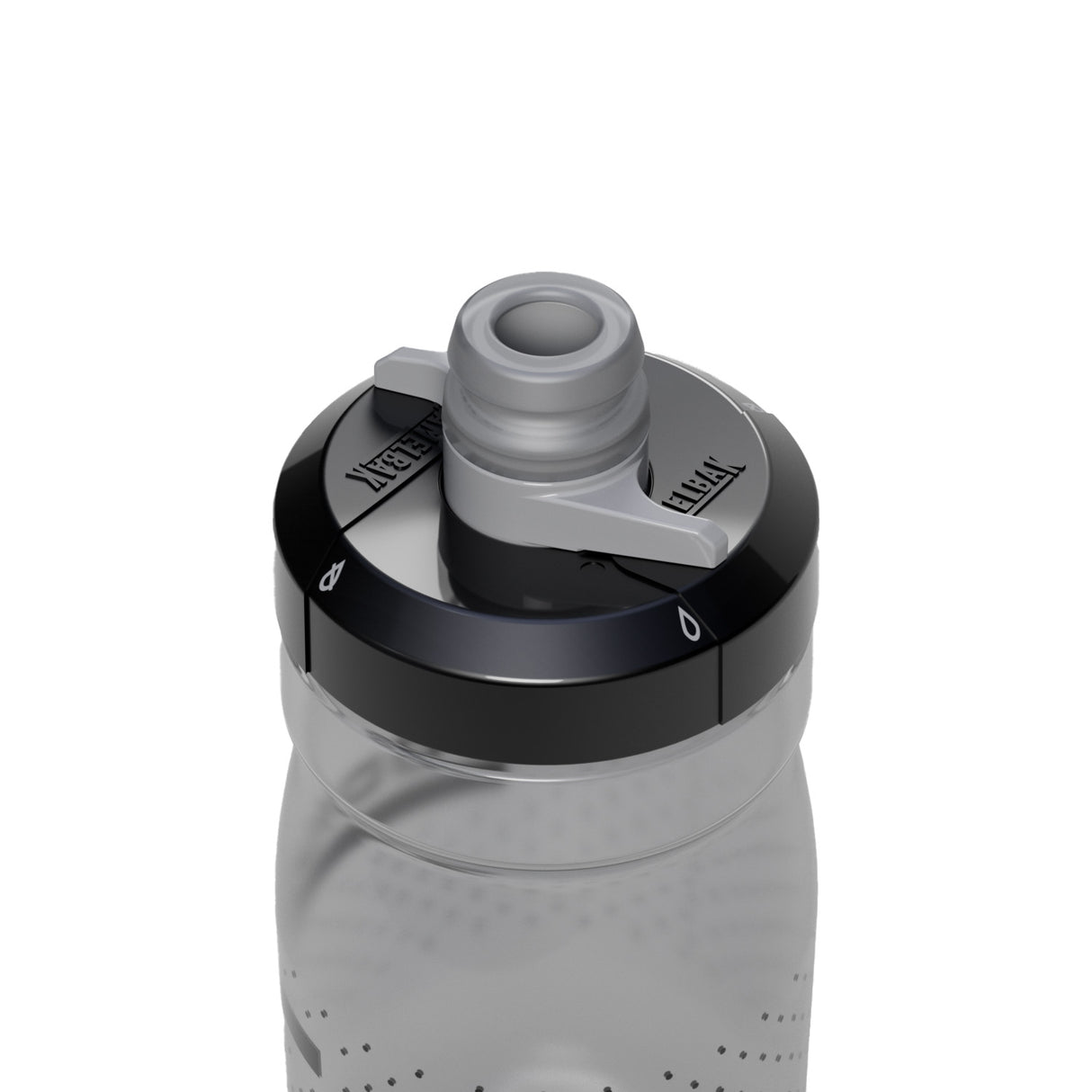 Podium Trinkflasche 440 ml - smoke