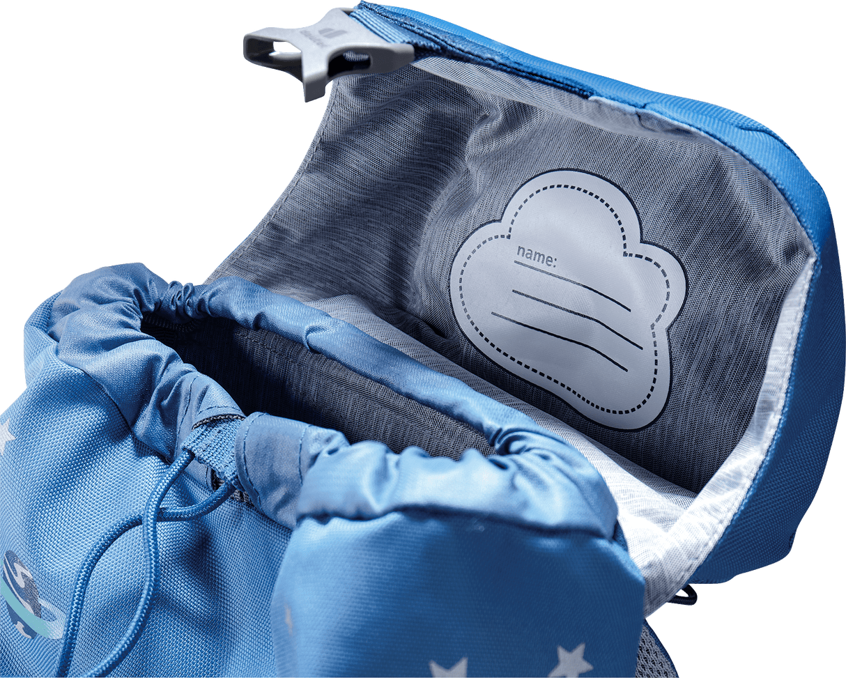 Children's backpack Cuddly Bear - wave-nightblue