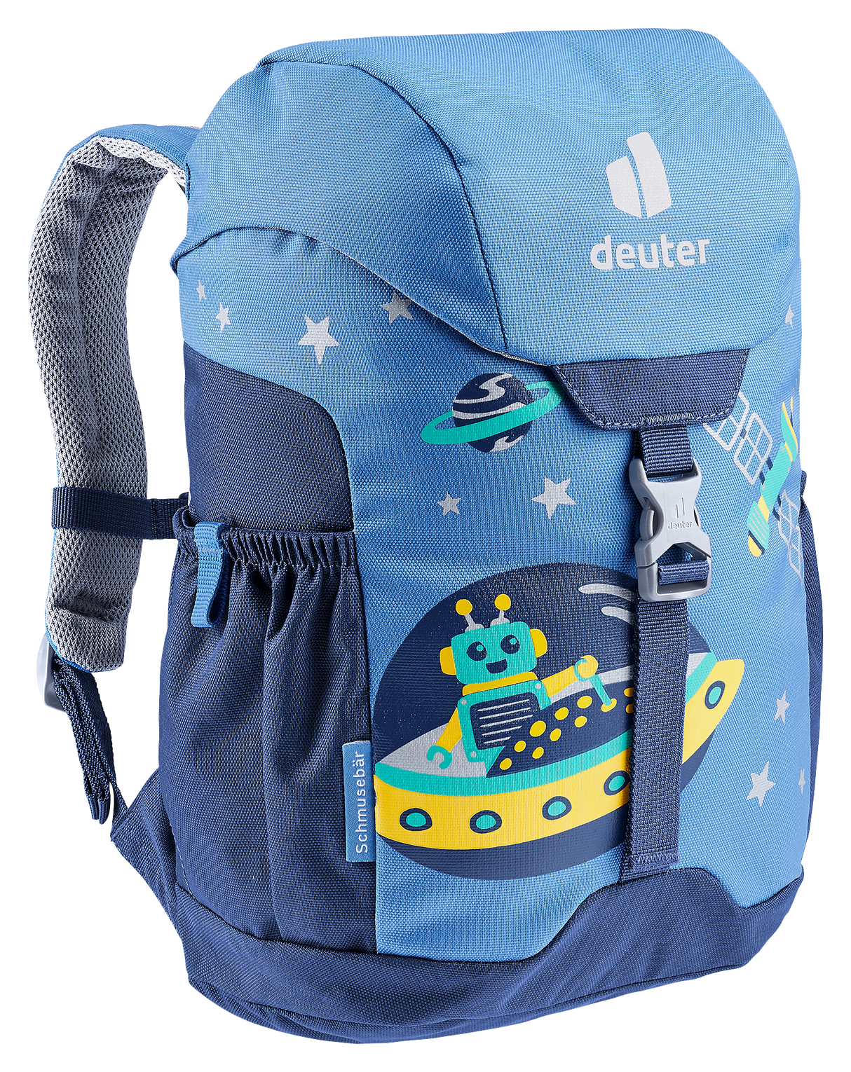 Children's backpack Cuddly Bear - wave-nightblue