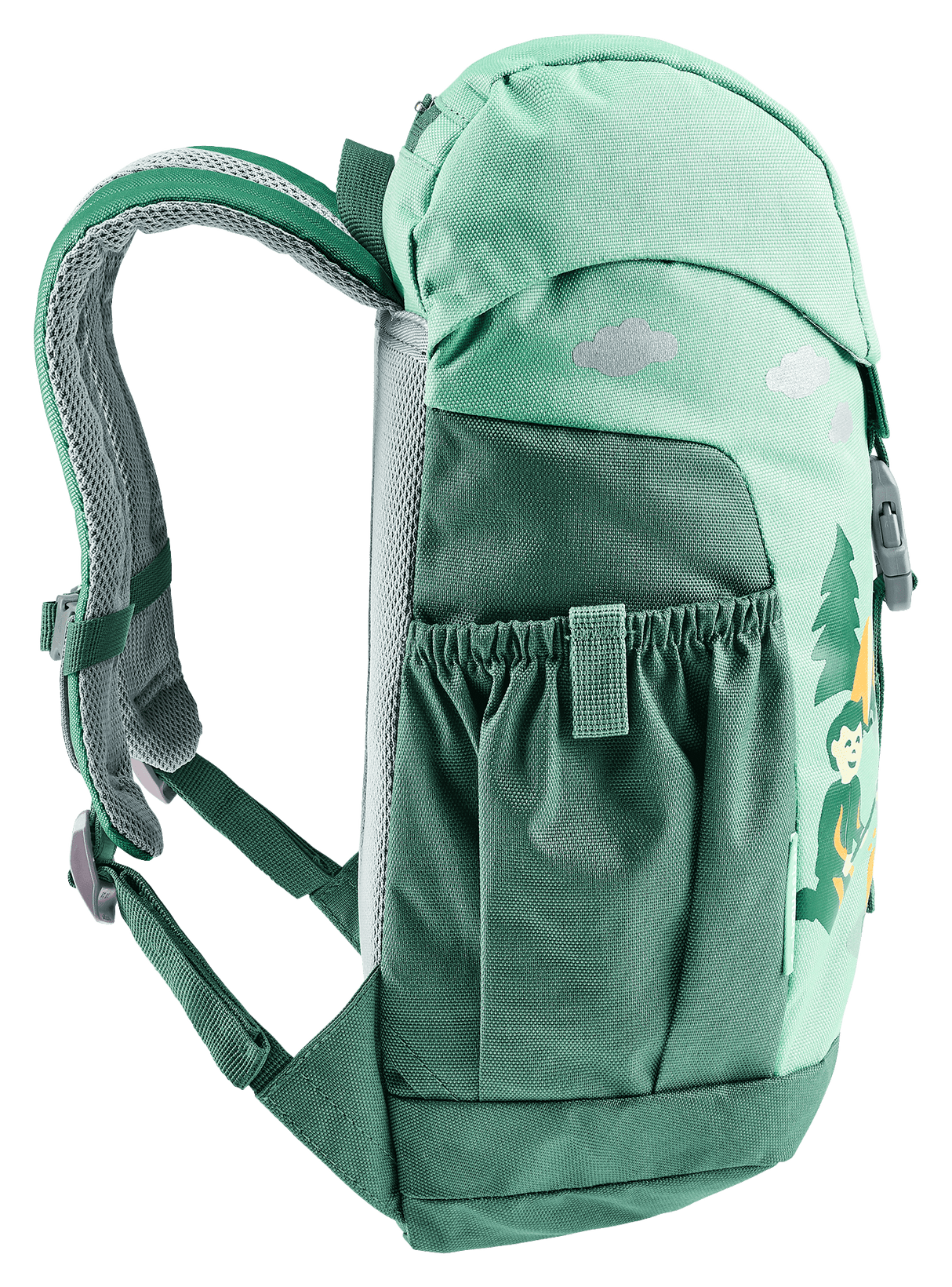Kinderrucksack Schmusebär - spearmint-seagreen deuter