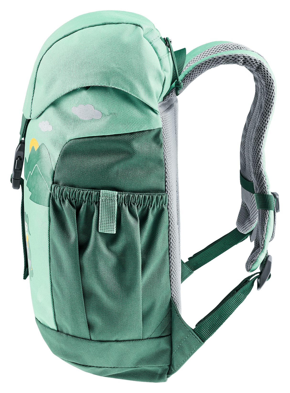 Kinderrucksack Schmusebär - spearmint-seagreen deuter