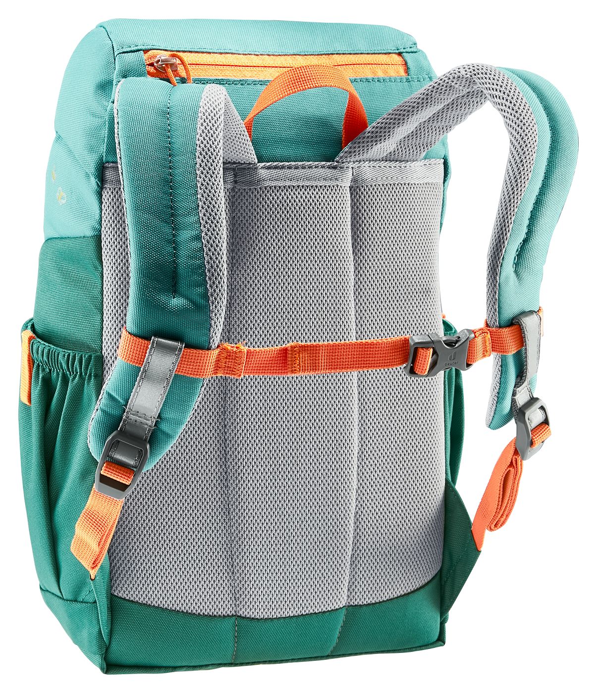 Schmusebär Kinderrucksack - Dustblue-Alpinegreen
