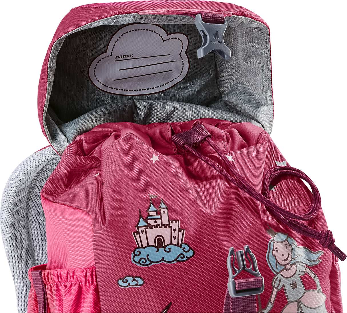 Schmusebär Kinderrucksack - Ruby-Hotpink
