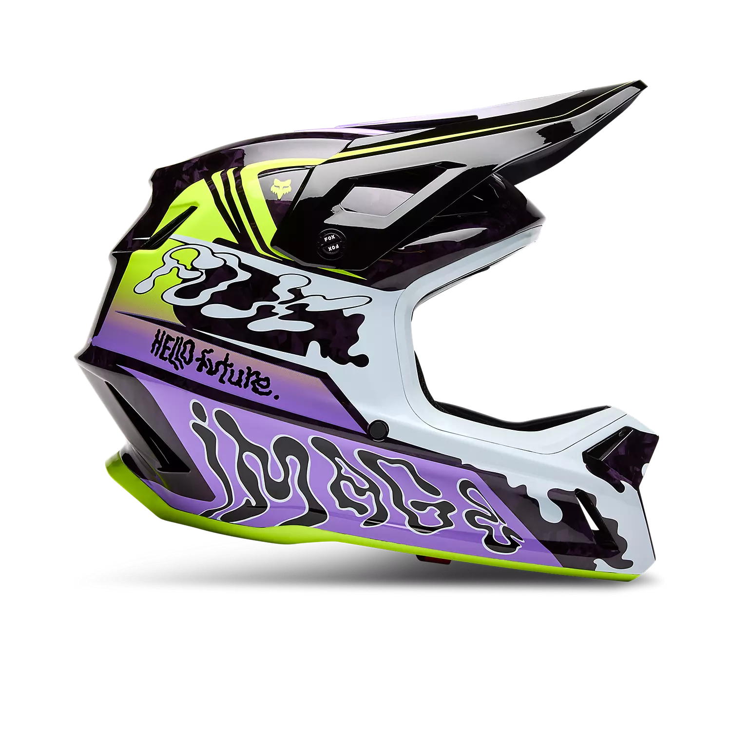 Rampage RS Phantom Limited Edition Fullface Helm, CE/CPSC - Purple