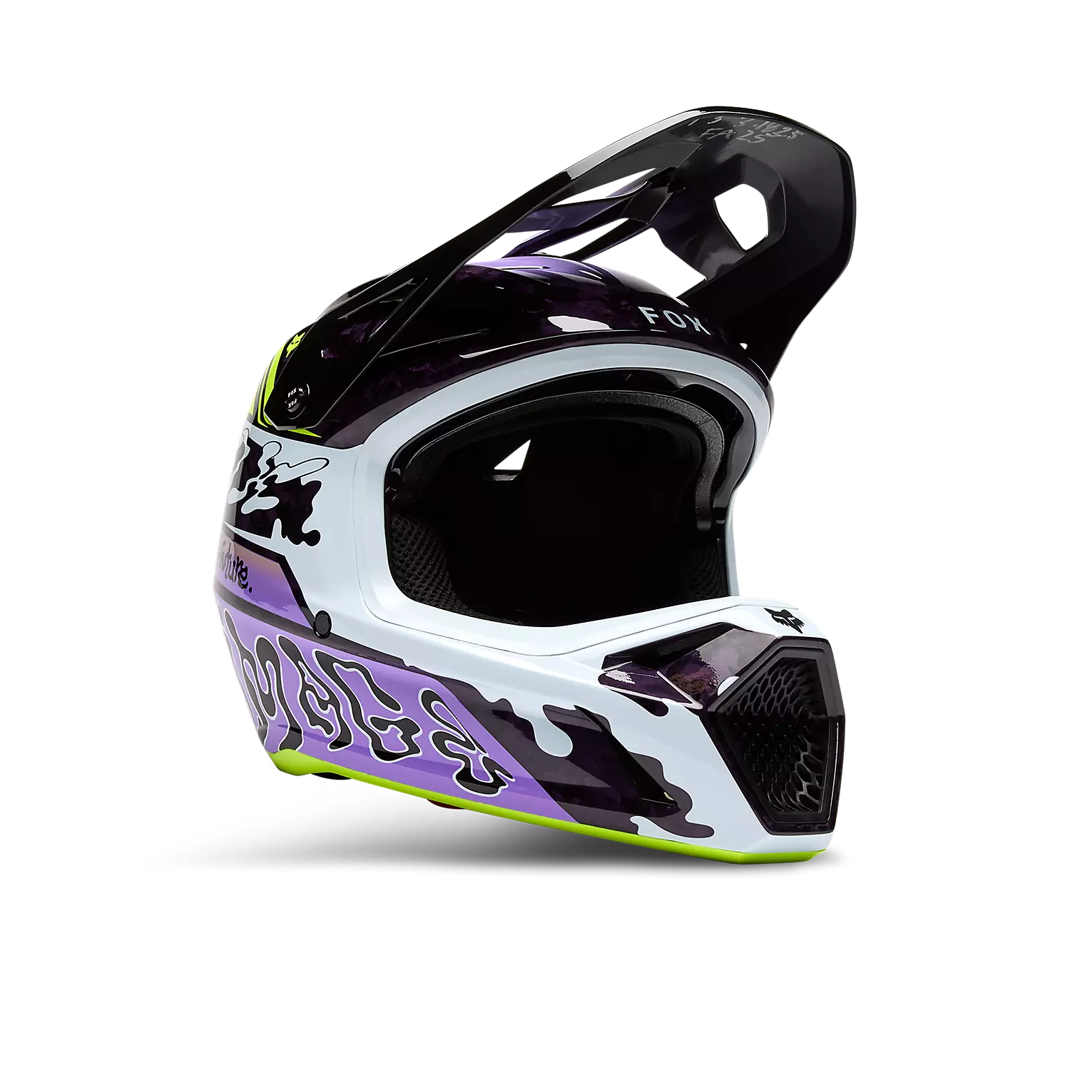 Rampage RS Phantom Limited Edition Fullface Helm, CE/CPSC - Purple
