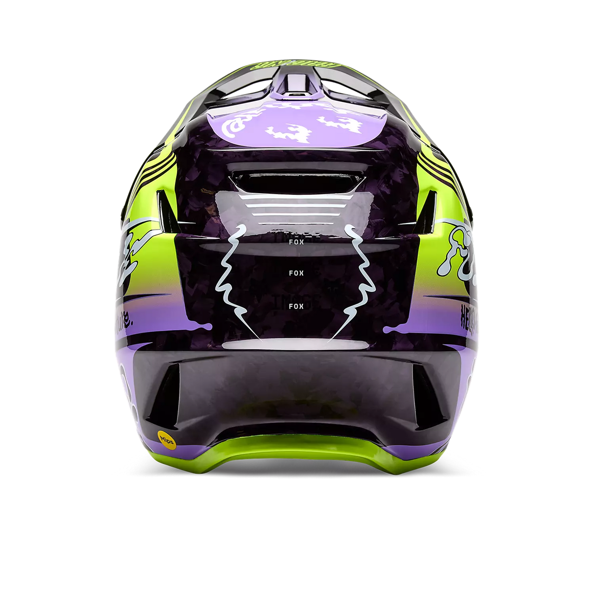 Rampage RS Phantom Limited Edition Fullface Helm, CE/CPSC - Purple