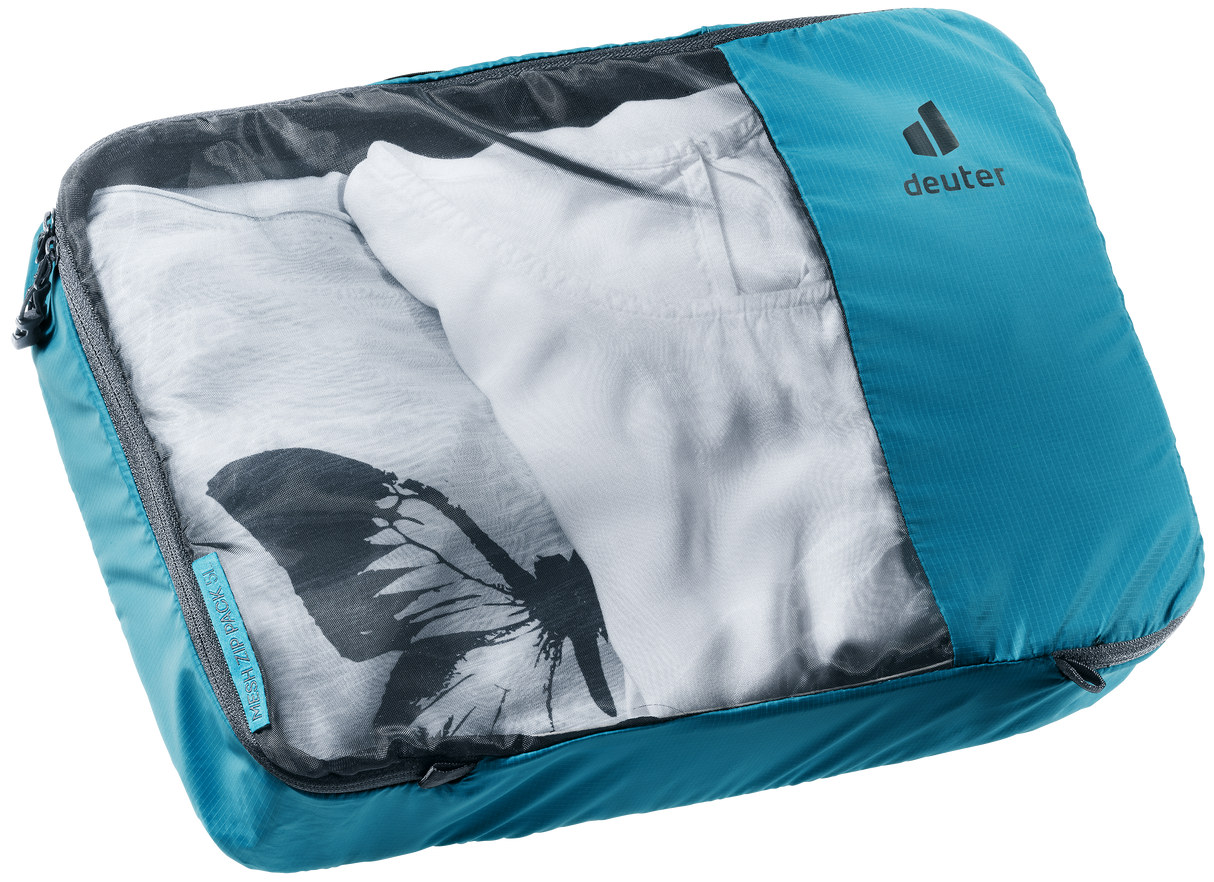 Mesh Zip Pack 5 - blau