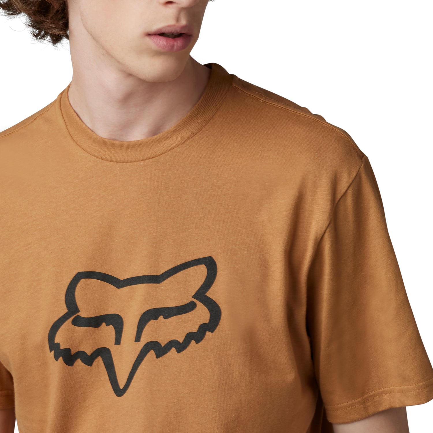 Legacy Fox Head Short Sleeve Tee - Cognac