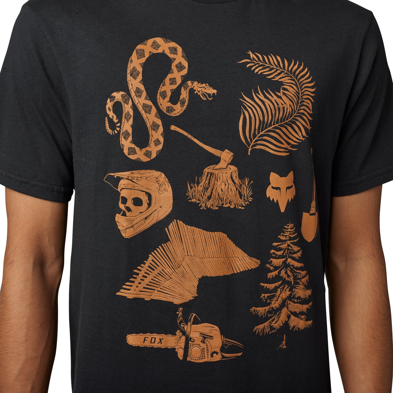 Track Beast Short Sleeve Prem Tee - Black
