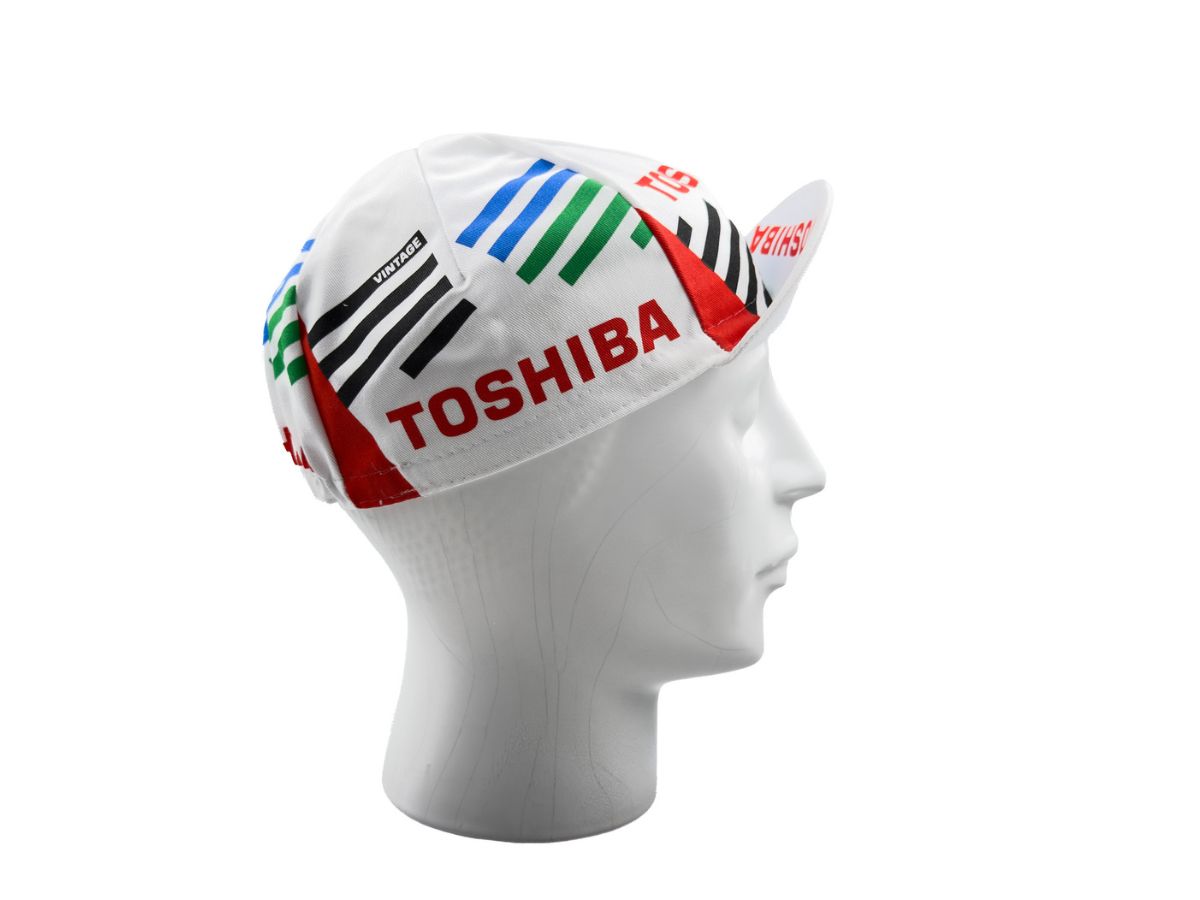 Vintage Cycling Cap - Toshiba