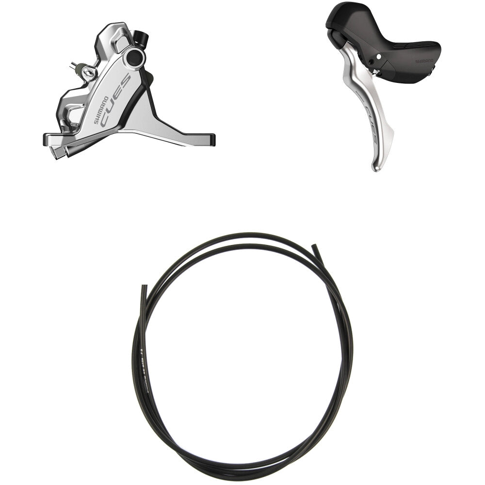 Scheibenbremse CUES ST-U6030/BR-U6030 Polished Silver Edition - links