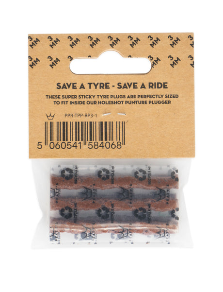 Holeshot Tubeless Puncture Plugger Refill Pack (6 x 3 mm)