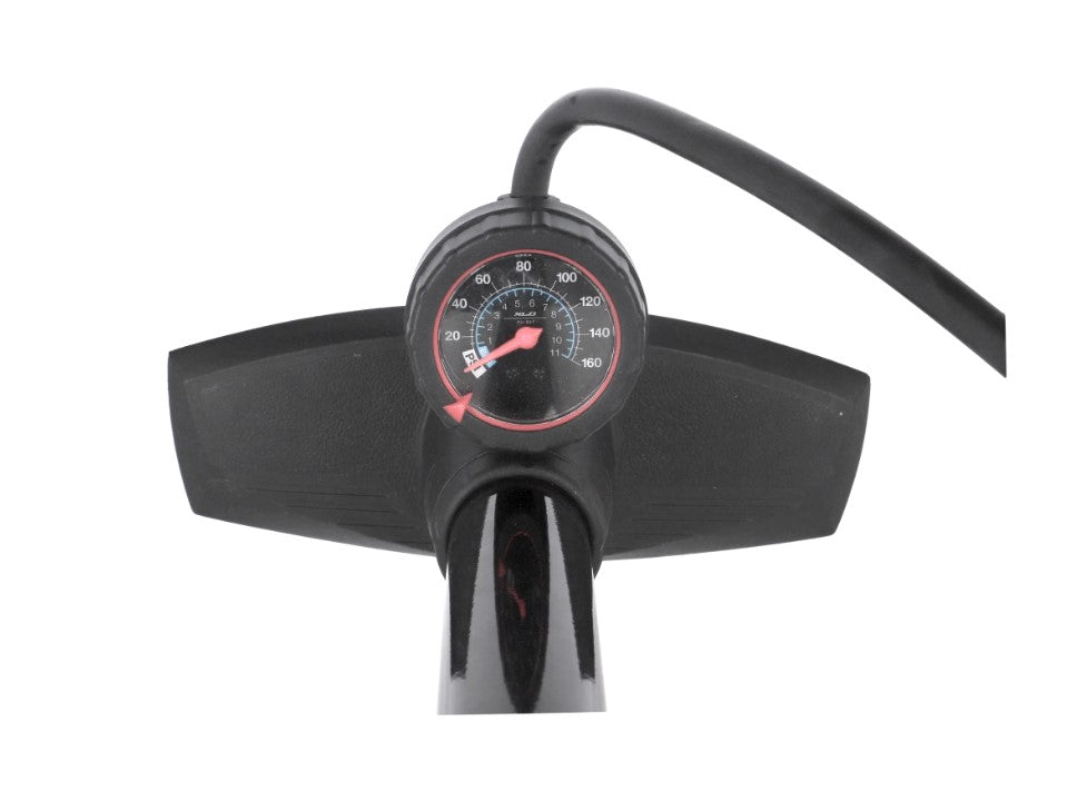 Standpumpe 'Delta' PU-S07, 11 bar, mit Dualkopf - schwarz