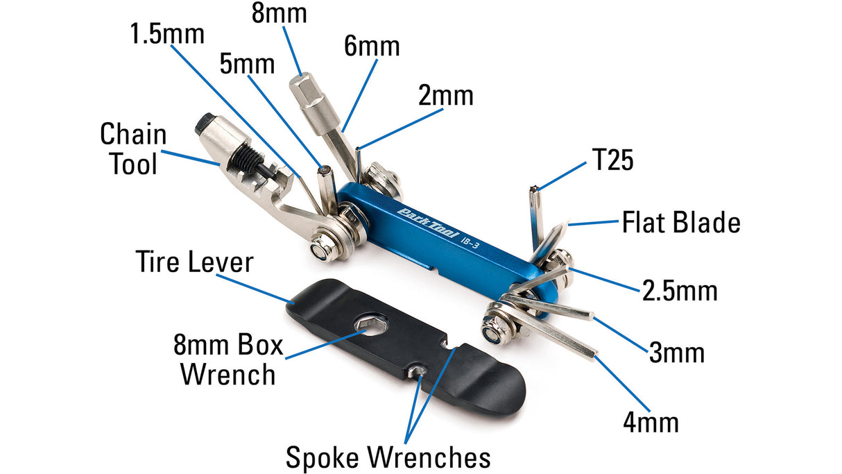 IB-3 I-Beam Mini-Faltwerkzeug Park Tool