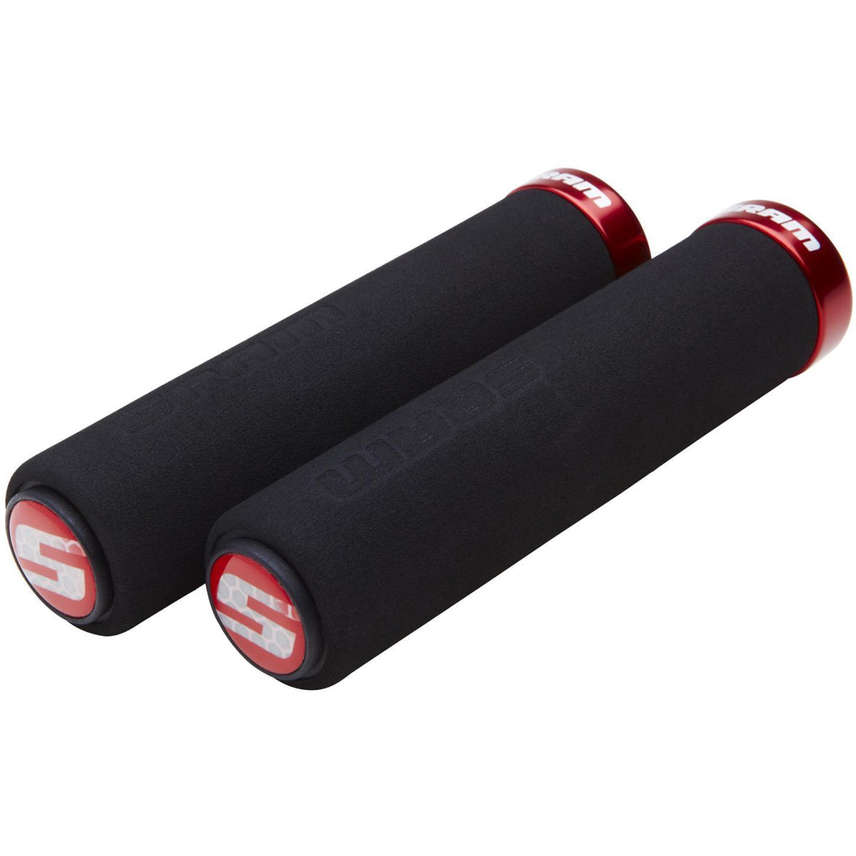 Schaumstoff Lockring Griffe - Schwarz/Rot