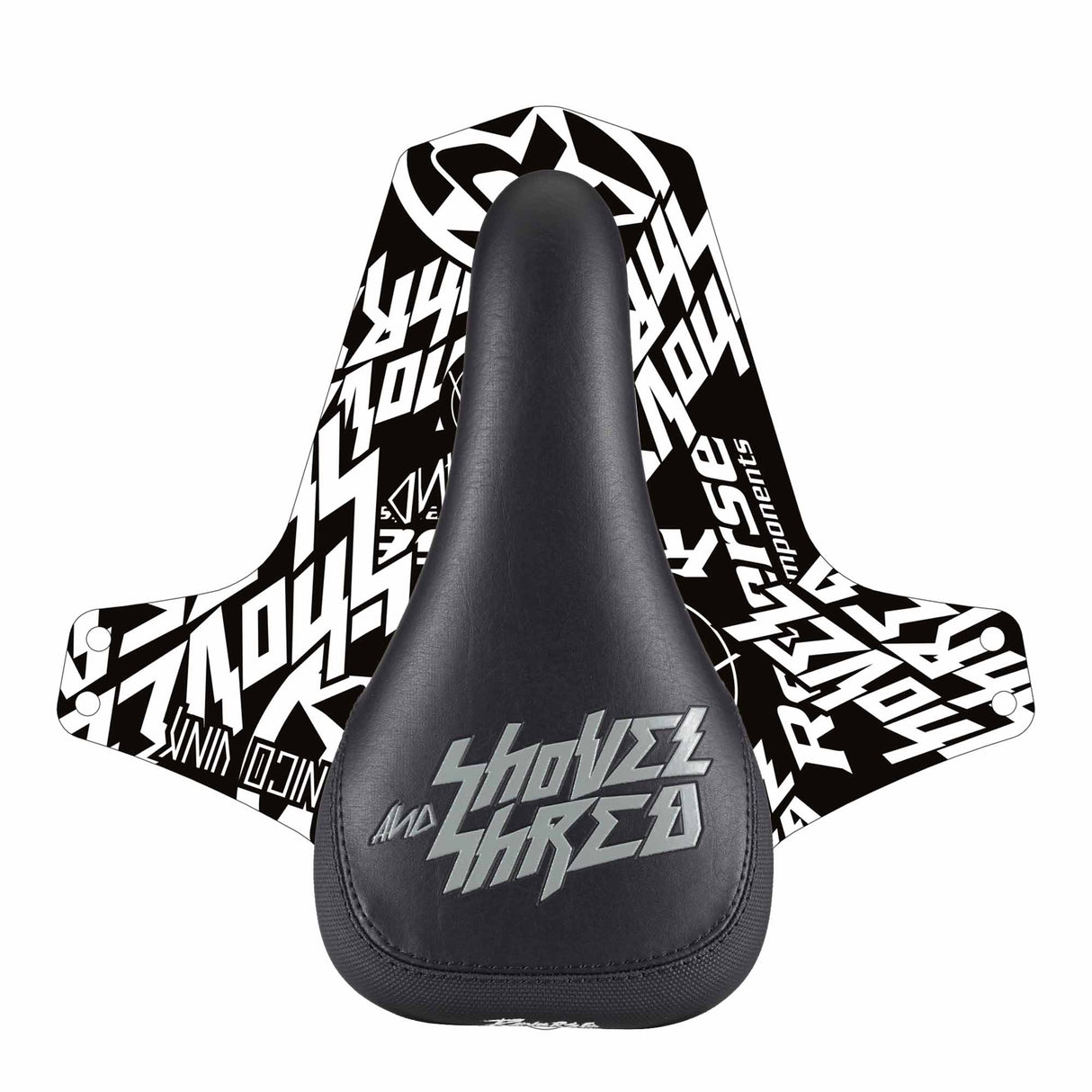 Shovel & Shred Sattel - Schwarz/Grau Reverse