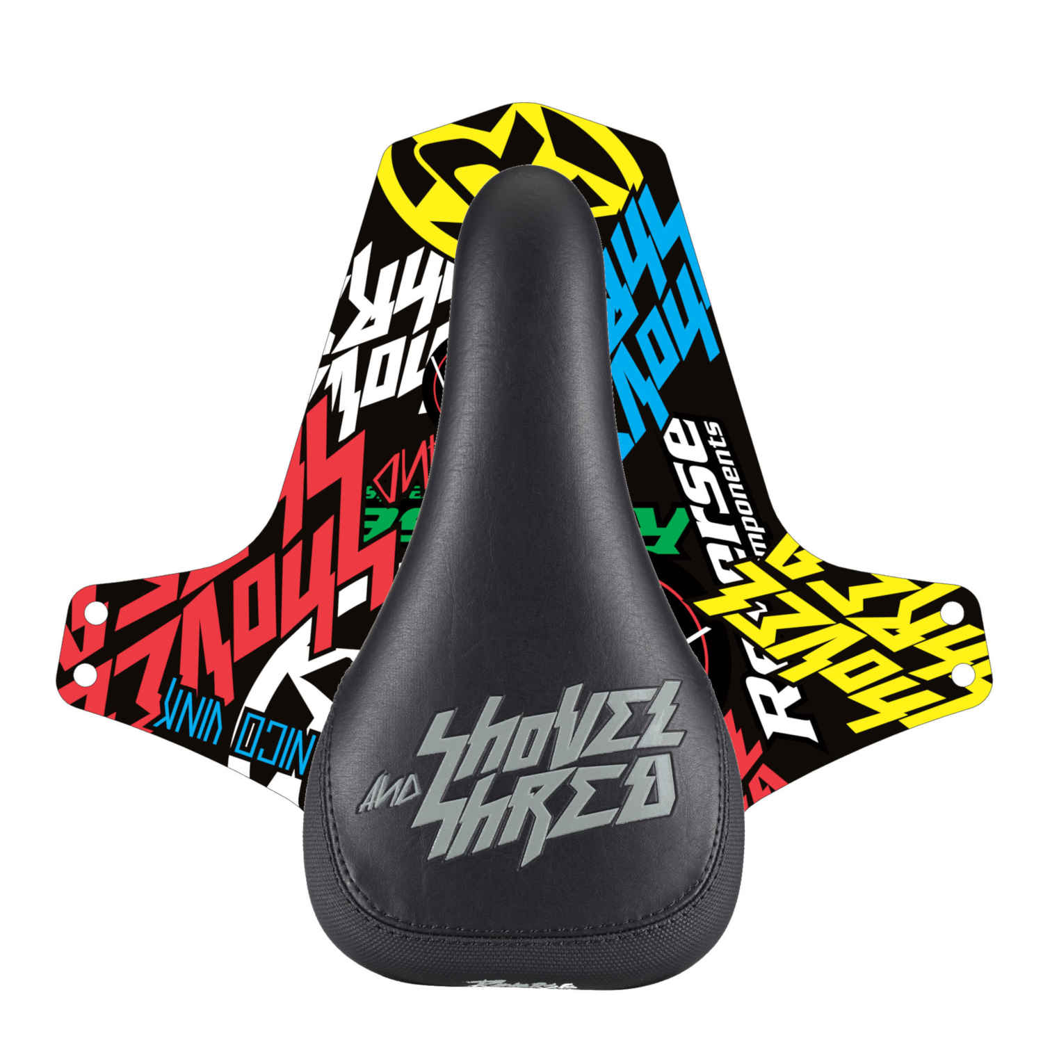 Shovel & Shred Sattel - Schwarz/Grau