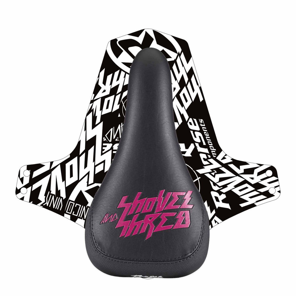 Shovel & Shred Sattel - Schwarz/Candy