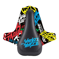 Shovel & Shred Sattel - Schwarz/Hellblau