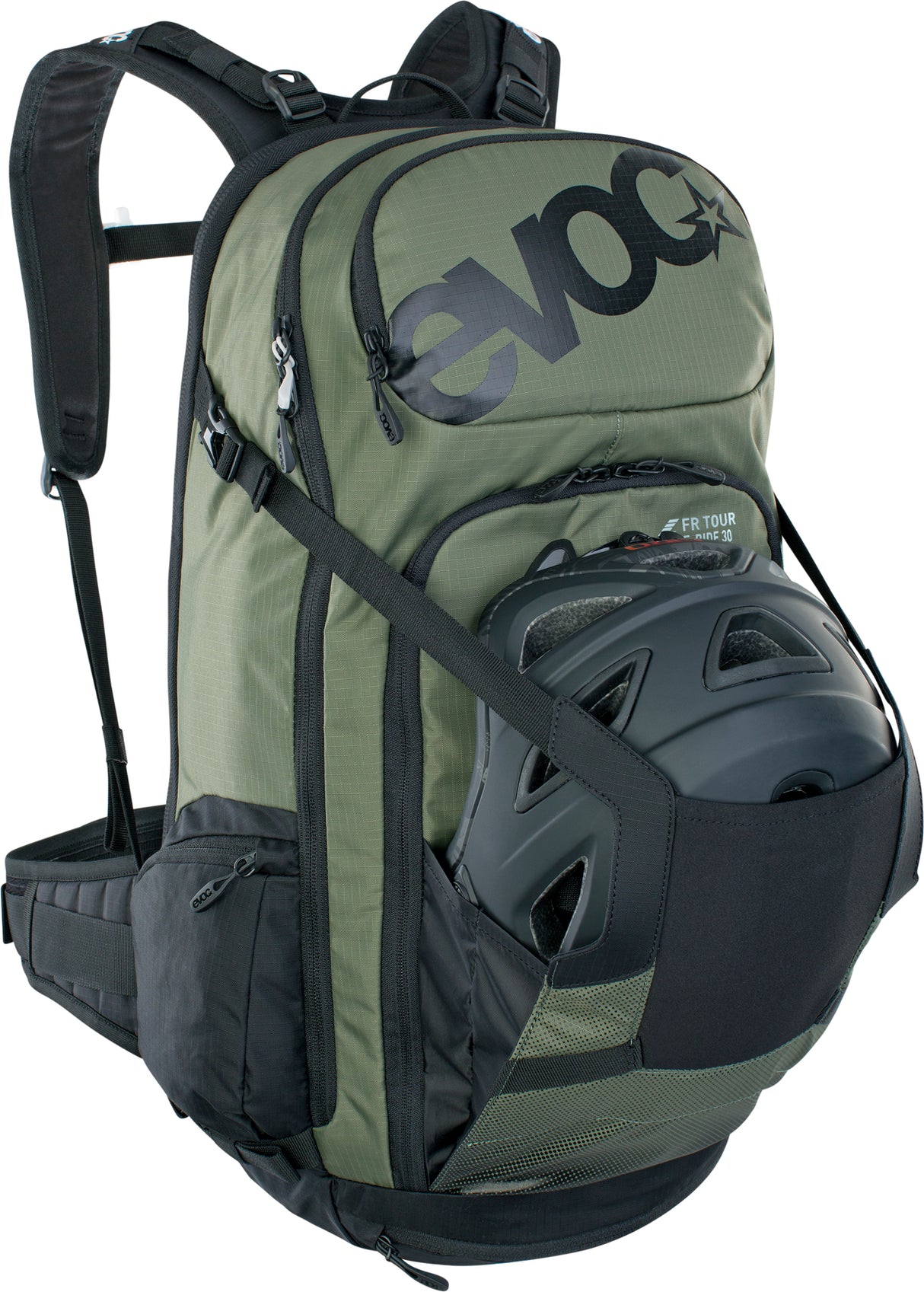 FR Tour E-Ride 30 L Rucksack - Dark Olive/Black
