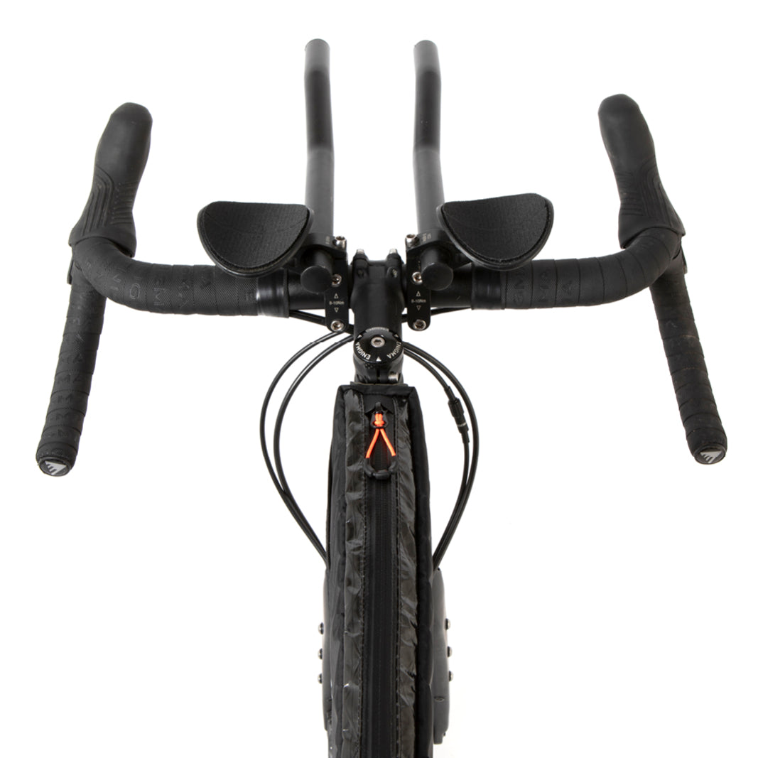 Adventure Race Oberrohrtasche - lang - schwarz