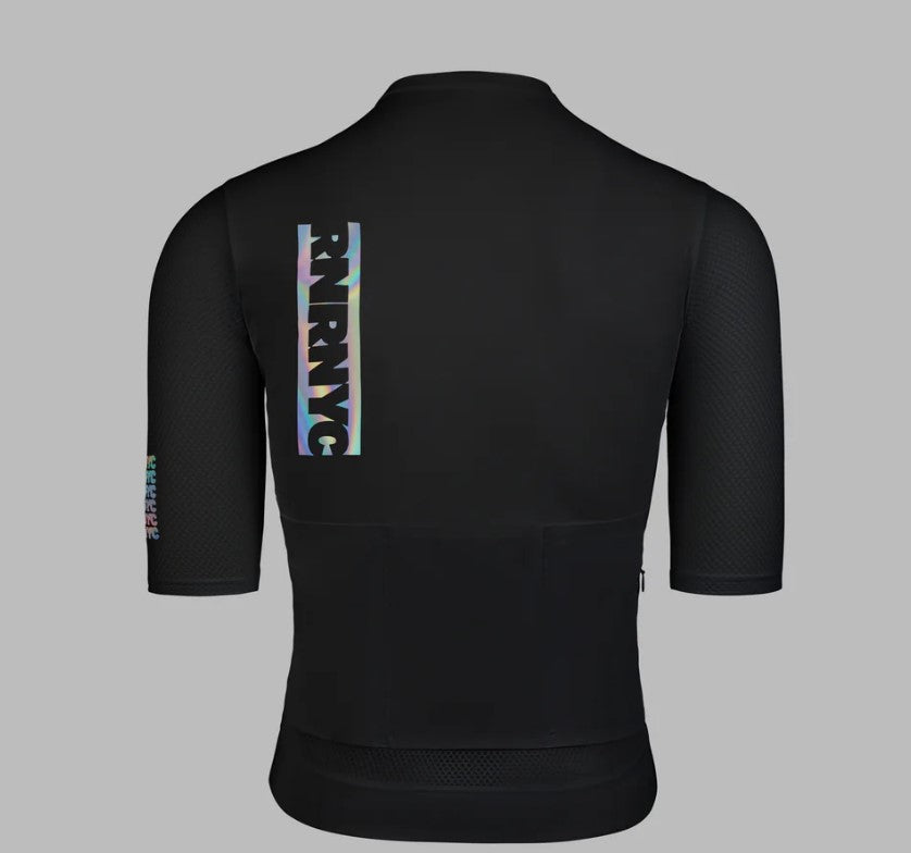 REVERB Race Jersey - Black RUBBER N' ROAD