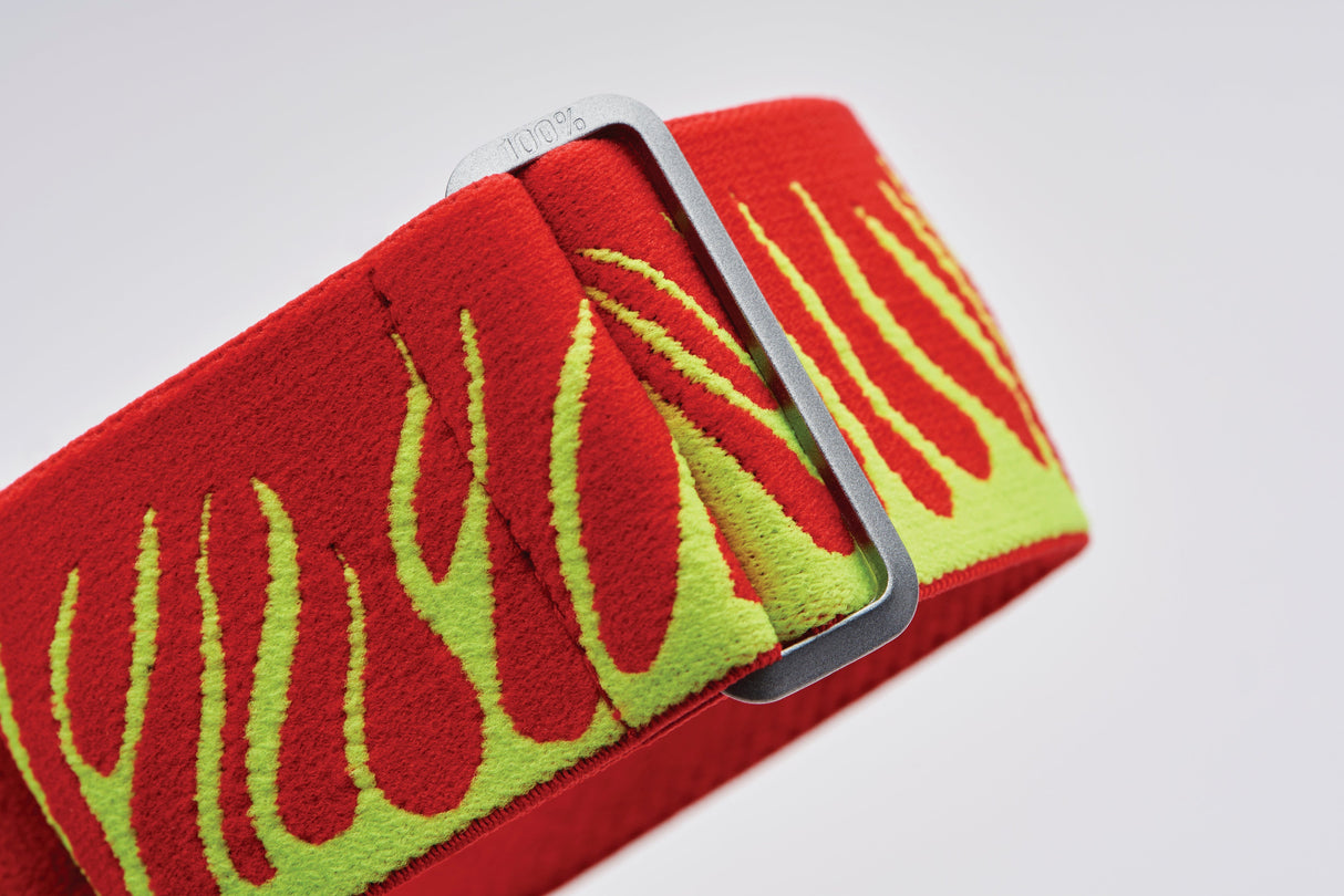 100% Barstow Goggle Death Spray - Mirror Red Lens