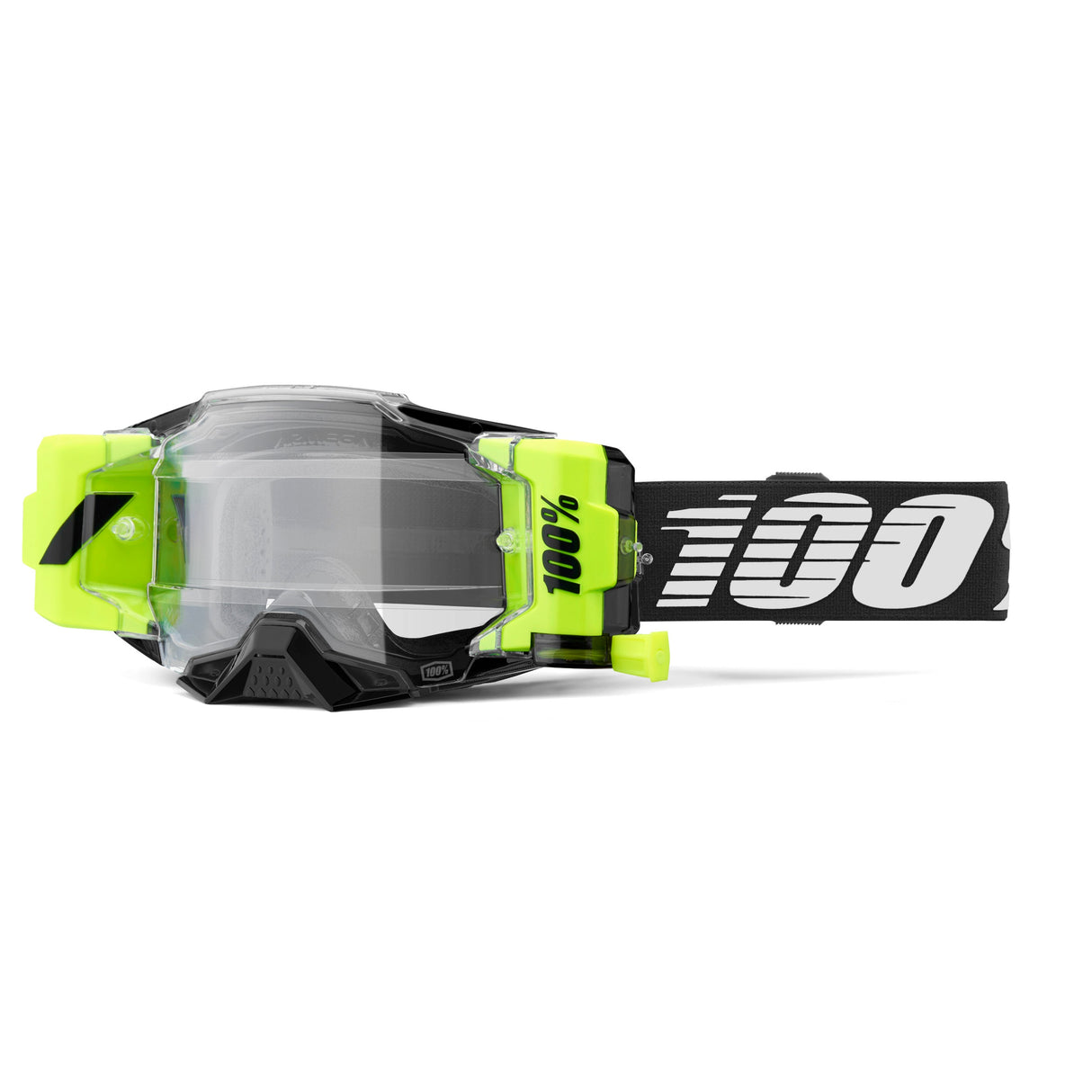 100% Armega FORECAST Goggle Black - Clear Lens
