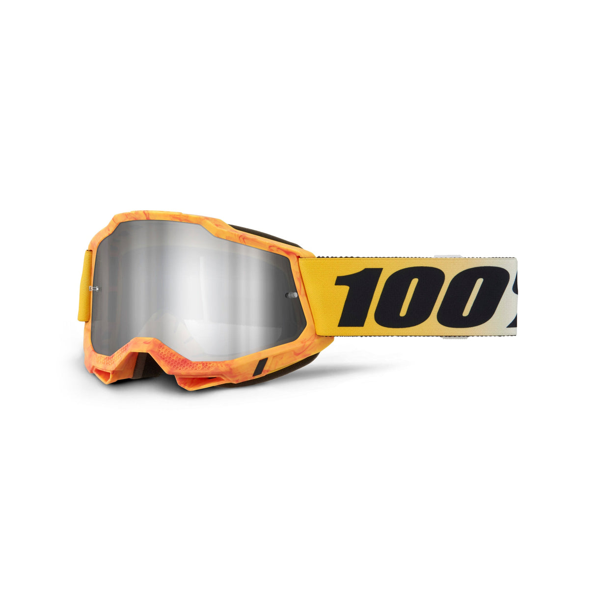 100% Accuri 2 Goggle Razza - Mirror Silver Lens