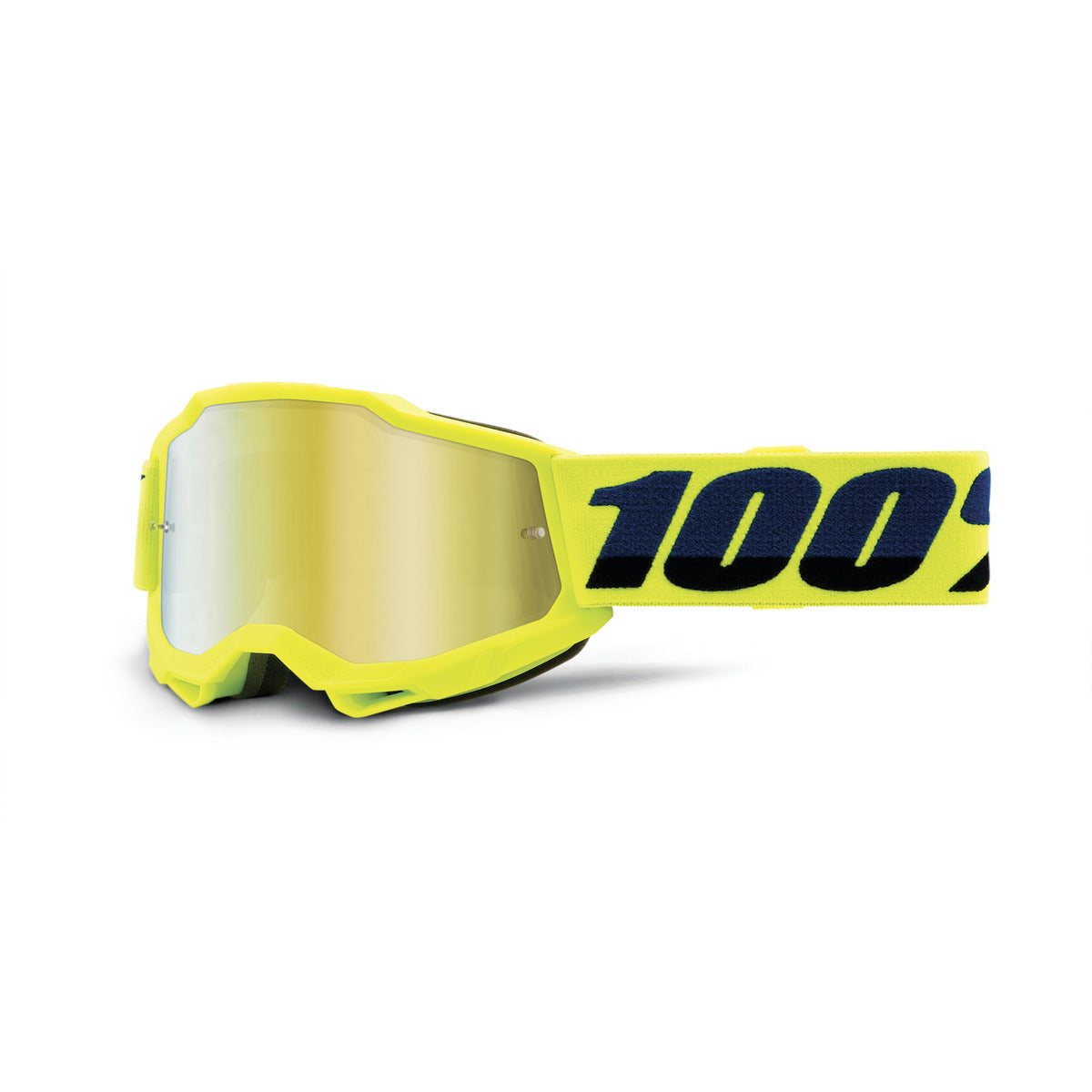 100% Accuri 2 Jr. Goggle Fluo/Yellow - Mirror Gold