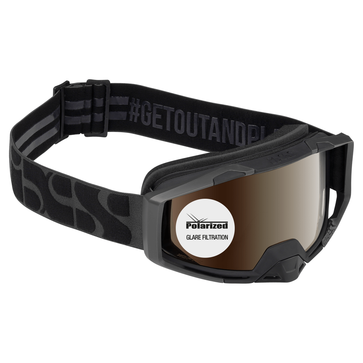 Trigger+ Polarized Goggles - Black