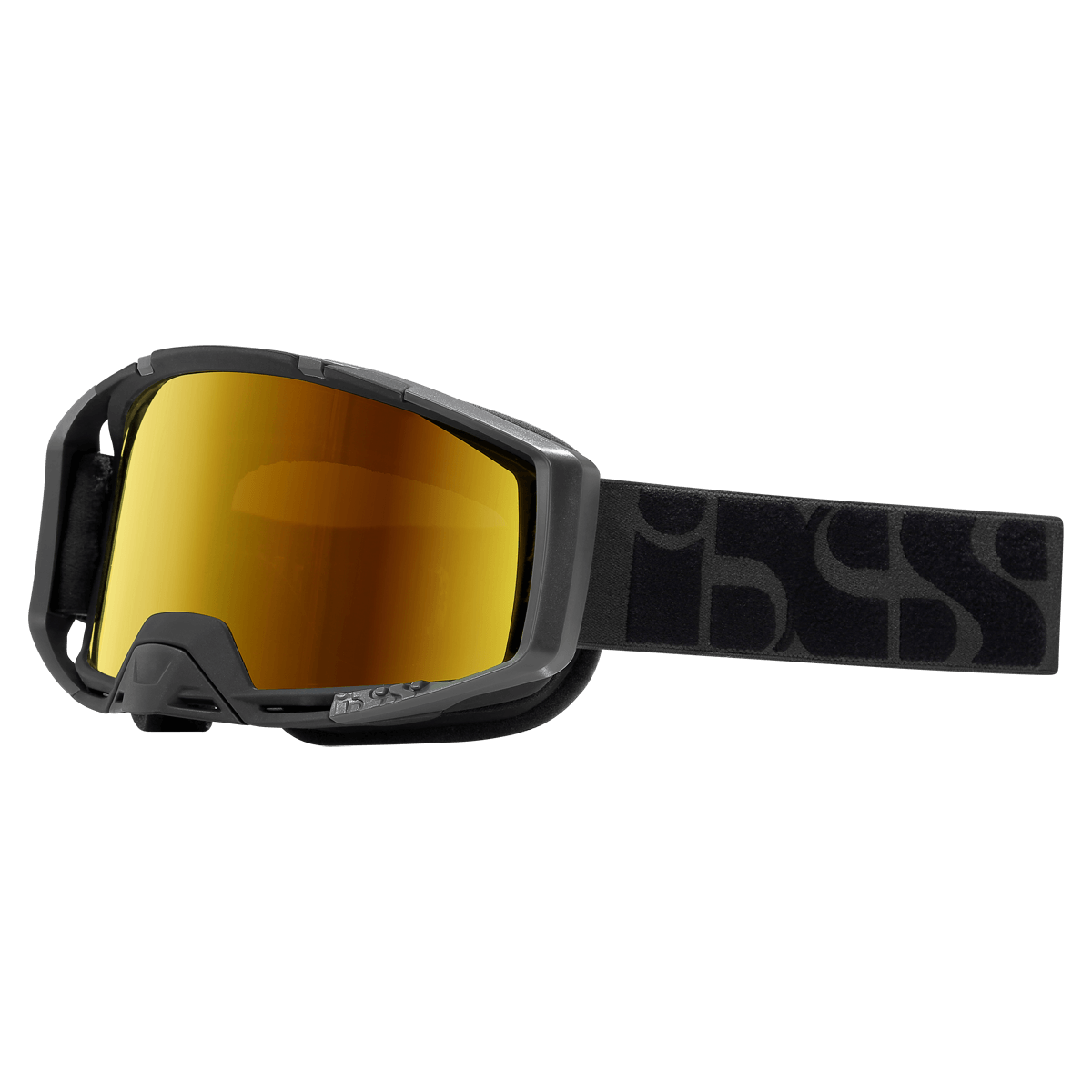 Goggle Trigger schwarz / mirror gold LP (Low Profile)