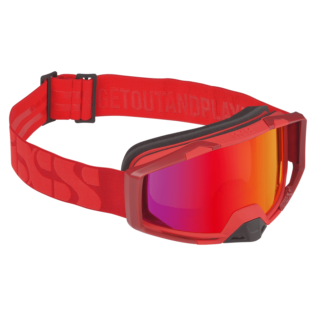 Trigger Goggle Mirror - Racing Red iXS