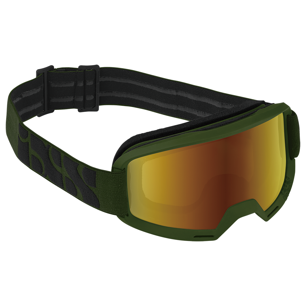 Hack Goggle Mirror - Olive/Mirror Gold iXS