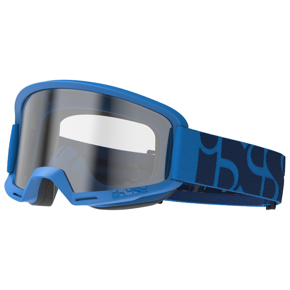 Hack Goggle Clear Lens - Racing Blue iXS