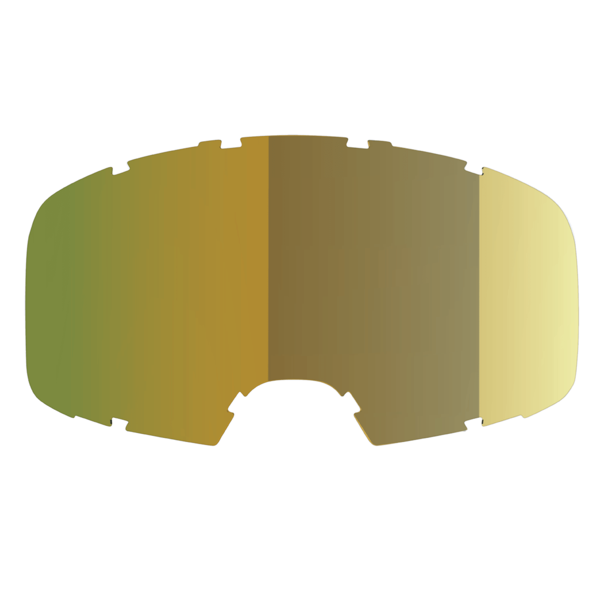 Goggle Trigger schwarz / mirror gold