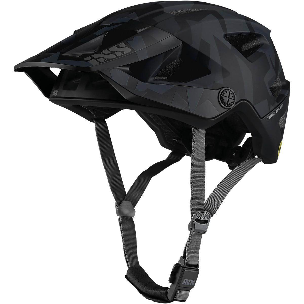 Trigger AM MIPS Camo Helm - Black Camo iXS