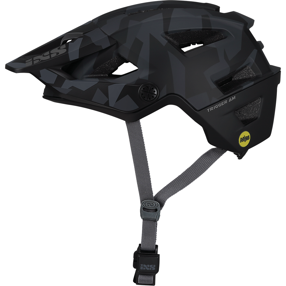 Trigger AM MIPS Camo Helm - Black Camo iXS