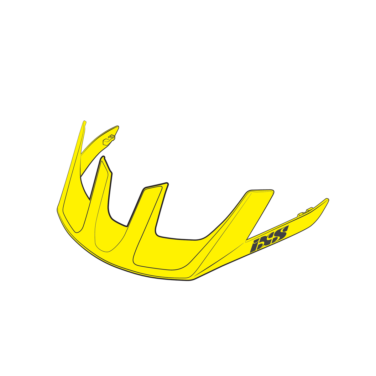 Visor + Pins Trail EVO - Saffron XS